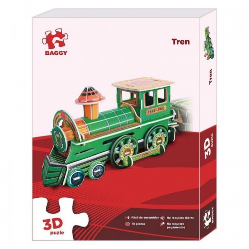 Puzzle 3d Treno Ba-ast0538 Puzzle 3d Treno Ba-ast0538